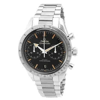 Pre-owned Omega Speedmaster Chronograph Hand Wind Black Dial Mens Watch332.10.41.51.01.001