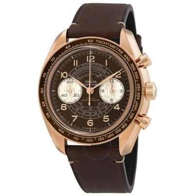 Omega Speedmaster Chronograph Hand Wind Brown Dial Men's Watch 329.92.43.51.10.001