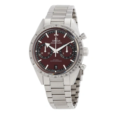 Omega Speedmaster Chronograph Hand Wind Burgundy Dial Men's Watch 332.10.41.51.11.001