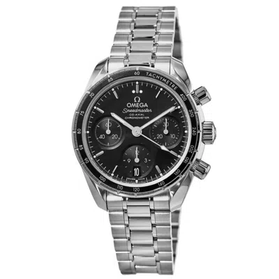 Omega Speedmaster Co-axial Chronograph 38mm Automatic Black Dial Steel Unisex Watch