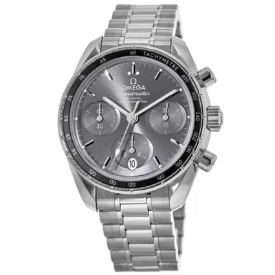 Omega Speedmaster Co-axial Chronograph 38mm Automatic Grey Dial Steel Unisex Watch 324.30.38.50.06.001
