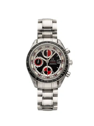 Pre-owned Omega Speedmaster Date Watch, 40mm In Multicolor