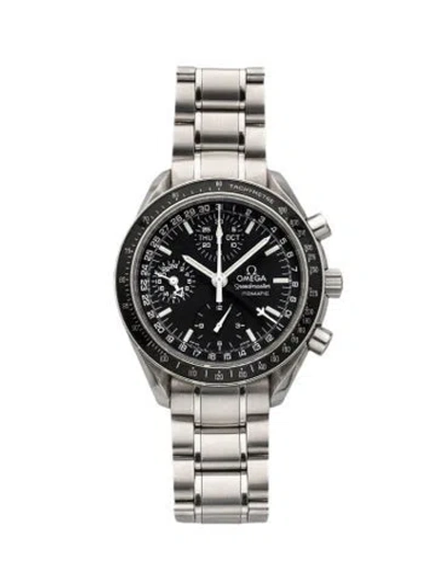 Pre-owned Omega Speedmaster Day-date Watch, 39mm In Multicolor