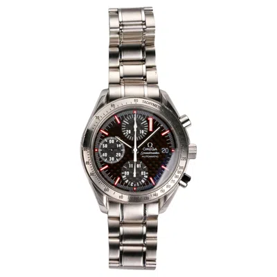 Pre-owned Omega Speedmaster Green Carbon Fiber Dial Watch, 2001