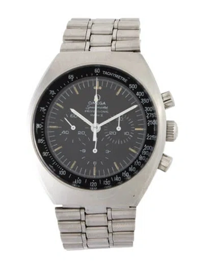 Pre-owned Omega Speedmaster Mark Ii Watch, 41mm In Multi