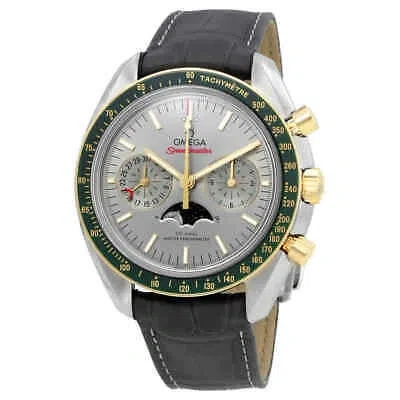 Pre-owned Omega Speedmaster Moonphase Automatic Men's Watch 304.23.44.52.06.001