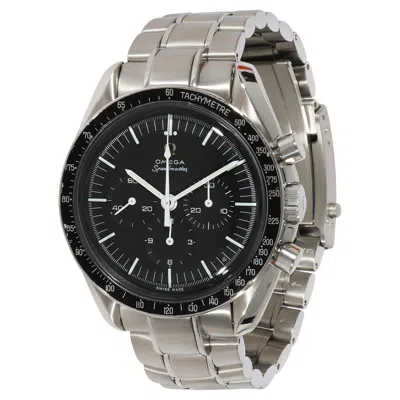 Pre-owned Omega Speedmaster "moonwatch" 145.022 St 71 Men's Watch In Stainless Steel In Multi