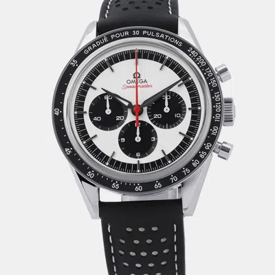 Pre-owned Omega Speedmaster Moonwatch 311.32.40.30.02.001 Silver Stainless Steel Automatic Men's Watches 39.7mm