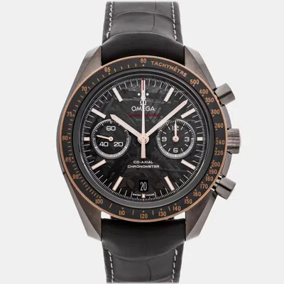 Pre-owned Omega Speedmaster Moonwatch 311.63.44.51.99.001 Silver Ceramic Automatic Men's Watches 44mm