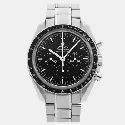 Pre-owned Omega Speedmaster Moonwatch 50th Anniversary Limited Series 42 Mm In Black