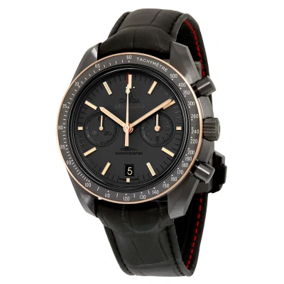 Omega Speedmaster Moonwatch Chronograph Automatic Men's Watch 311.63.44.51.06.001 In Black / Dark / Gold / Rose / Rose Gold