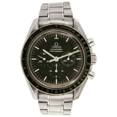 Pre-owned Omega Speedmaster Moonwatch Chronometer Watch In Multi