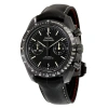 OMEGA OMEGA SPEEDMASTER MOONWATCH PITCH BLACK DARK SIDE OF THE MOON CHRONOGRAPH AUTOMATIC MEN'S WATCH 311.