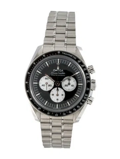 Pre-owned Omega Speedmaster Moonwatch Professional Watch, 42mm In Multi