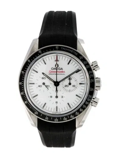 Pre-owned Omega Speedmaster Moonwatch Professional Watch In Multi