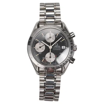 Pre-owned Omega Speedmaster Panda Dial Watch In Steel, 2000s In Multi