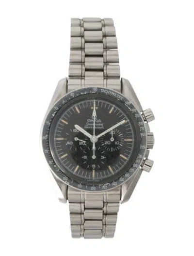 Pre-owned Omega Speedmaster Professional Moon Watch, 42mm In Multi