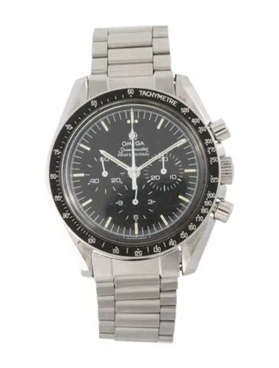 Pre-owned Omega Speedmaster Professional Watch, 42mm In Multi