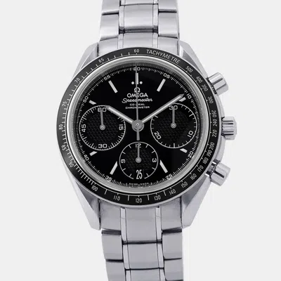 Pre-owned Omega Speedmaster Racing 326.30.40.50.01.001 Black Stainless Steel Automatic Men's Watches 40mm