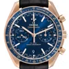 OMEGA OMEGA SPEEDMASTER RACING CHRONOGRAPH AUTOMATIC 18KT SEDNA GOLD BLUE DIAL MEN'S WATCH 329.53.44.51.03