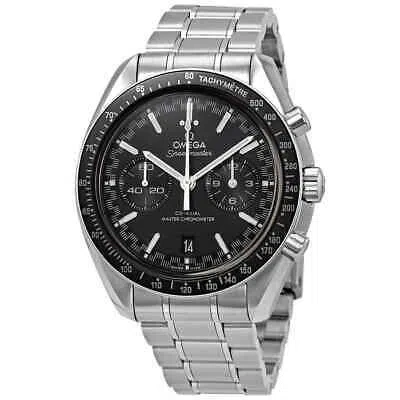 Pre-owned Omega Speedmaster Racing Master Chronograph Automatic Chronometer Black Dial