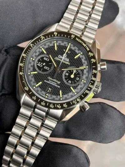 Pre-owned Omega Speedmaster Super Racing 2024 Limited 44.25 Mm 32930445101003