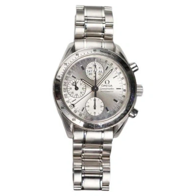 Pre-owned Omega Speedmaster Triple Calendar Watch In Steel Case, 2000s In Multi