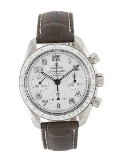 Pre-owned Omega Speedmaster Watch In Multi