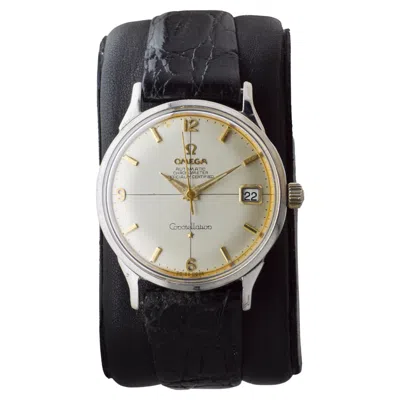 Pre-owned Omega Stainless Steel Constellation Automatic Watch Circa 1950's In Multi