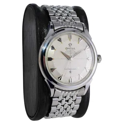 Pre-owned Omega Stainless Steel Constellation With Original Dial Circa 50 / 60's In Multi