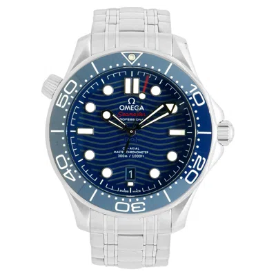 Pre-owned Omega Stainless Steel Seamaster Diver 300m 42mm In Multi