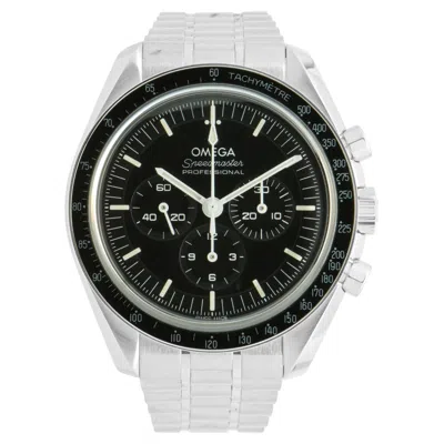 Pre-owned Omega Stainless Steel Speedmaster Moonwatch 42mm In Multiple