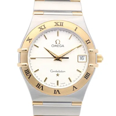Pre-owned Omega Stainless Steel Yellow Gold (18k) Wristwatch () In Multi