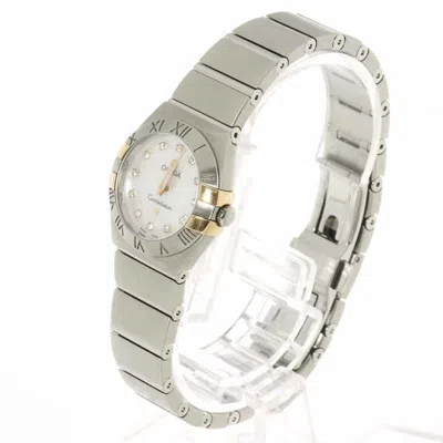 Pre-owned Omega Stainless Steel Yellow Gold Wristwatch () In Multi