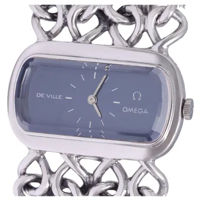 Pre-owned Omega Sterling Silver  De Ville Mechanical Wrist Watch In Multi