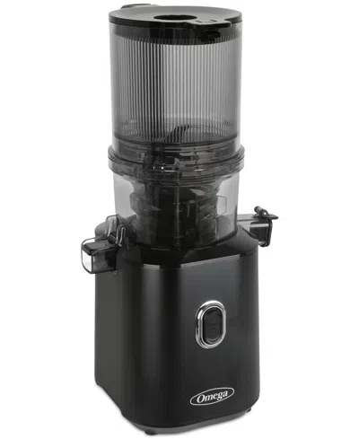 Omega Time Saving Batch Electric Cold-press Juicer In Black