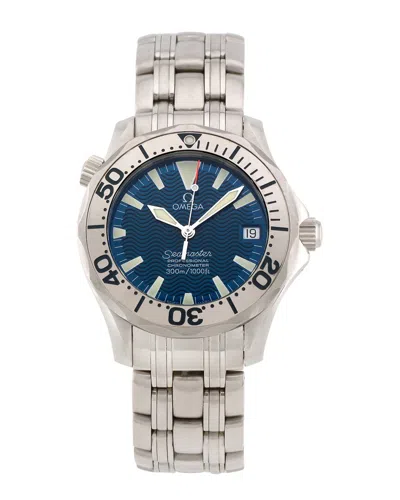Omega Unisex Seamaster Chronometer Watch In Gray