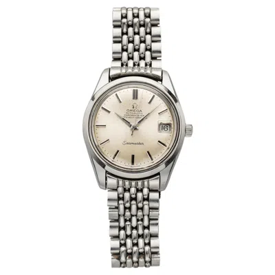 Pre-owned Omega Vintage 1960s  Seamaster 168.024 Stainless Steel Silver Dial Auto 36mm In Multiple
