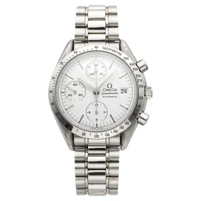Pre-owned Omega Vintage 1990s  Speedmaster 3511.2 Steel White Dial Auto 39mm