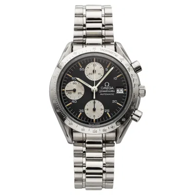 Pre-owned Omega Vintage 1990s  Speedmaster 3511.50 Steel Automatic Black Dial 39mm