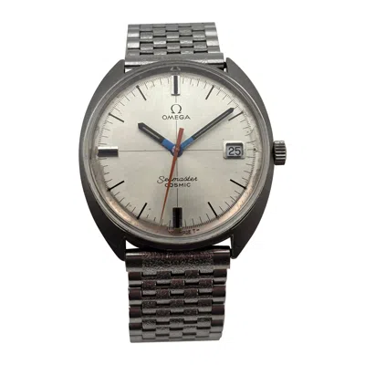 Pre-owned Omega Vintage  Seamaster Cosmic Steel Crosshair Dial With Blue Hands - Circa 1969