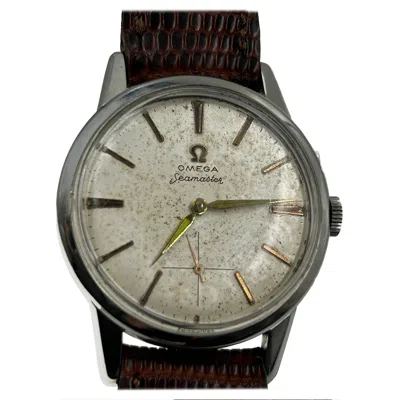 Pre-owned Omega Vintage  Seamaster Wristwatch In Gray