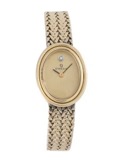 Pre-owned Omega Vintage Watch, 22mm In Multi