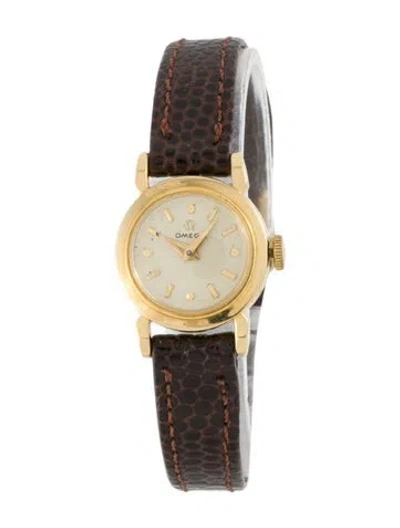 Pre-owned Omega Vintage Watch In Multicolor