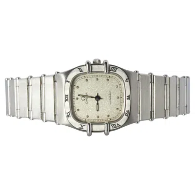 Pre-owned Omega Watch. Ladies  1455 Constellation Barrel Stainless Steel In Multi