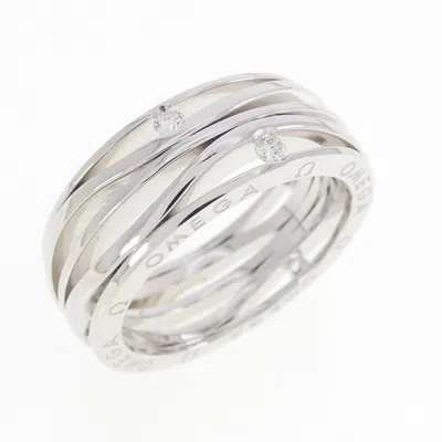 Pre-owned Omega White Gold (18k) Band Ring ()