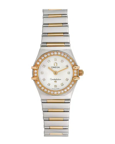 Omega Women's Constellation Diamond Watch In Multi