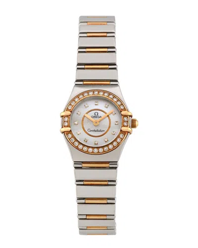Pre-owned Omega Women's Constellation Diamond Watch (authentic Pre-loved)