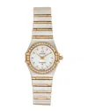 Omega Women's Constellation Diamond Watch, Circa 1990's (authentic )