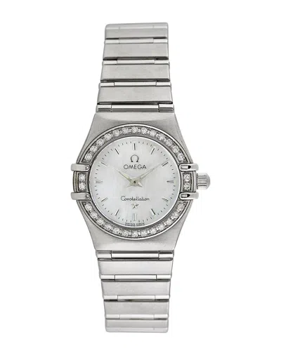 Pre-owned Omega Women's Constellation Diamond Watch, Circa 1990's (authentic Pre-loved)